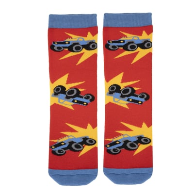 Chaussettes anti-dérapantes coton, picots antidérapants ISOTONER