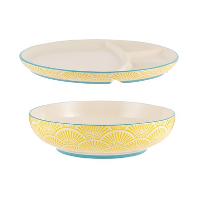 World Foods Multi-Cuisine Bowl & Divider Plate TYPHOON