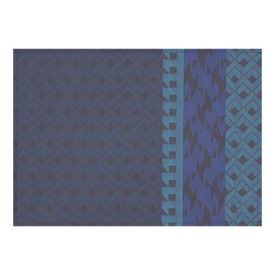 Set de table enduit en Coton, CARACTÈRE ENDUIT LE JACQUARD FRANCAIS