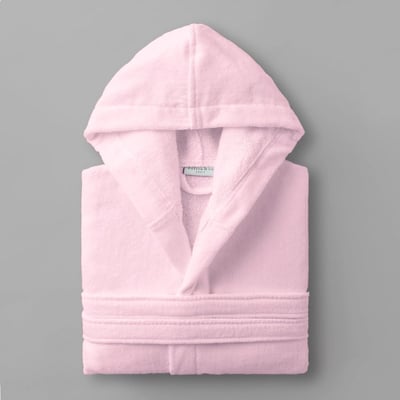 Peignoir en Velours de Coton collection SANTORIN BLANC COTTON & CO