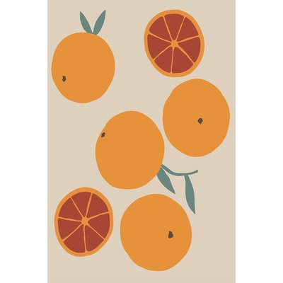Tableau orange fraiche HEXOA