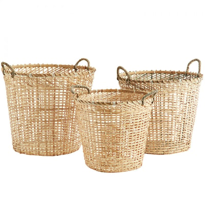 Panier en bambou lot de 3 MADAM STOLTZ