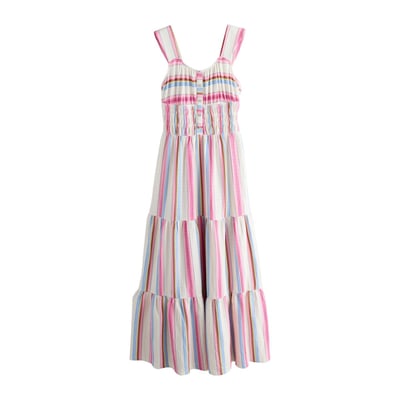Robe été mi-longue sans manches en jersey NEXT