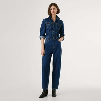 Combinaison Longue Coupe Regular En Denim PEPE JEANS