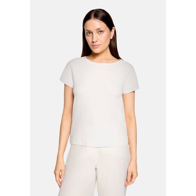 T-Shirt avec structure à encolure bateau BETTY BARCLAY