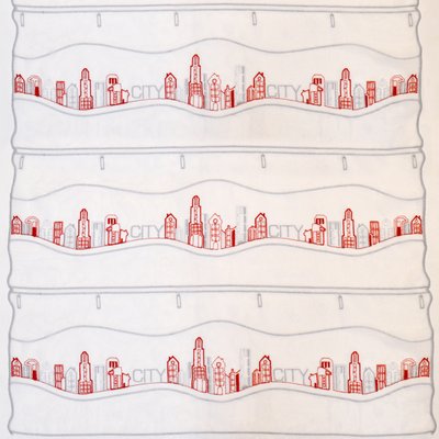 Modulable motif bâtiments de ville HOME MAISON