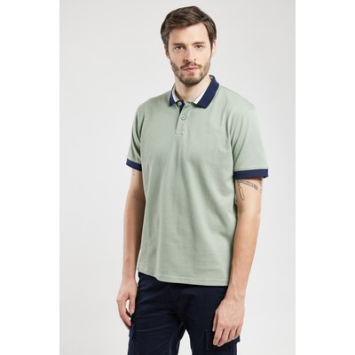 Polo bicolore en coton léger BERAC GUY DE BERAC
