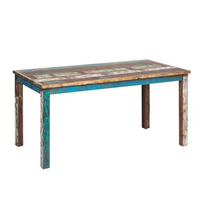 Table à manger en bois massif ETHNIK MADE IN MEUBLES 