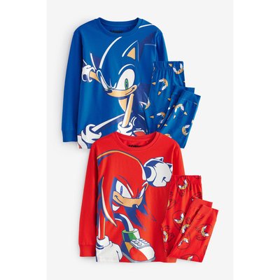 Pyjamas longs sonic manches longues, lot de 2 NEXT