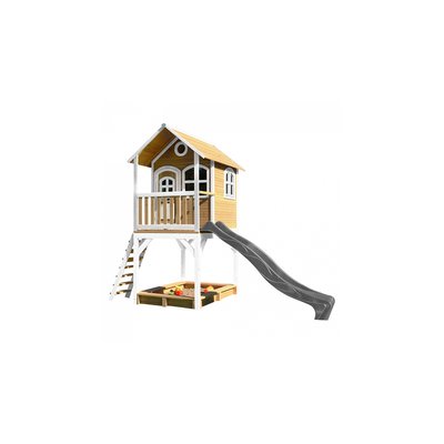 AXI Classic Sarah Maisonnette marron blanc Toboggan Gris AXI HOUSE