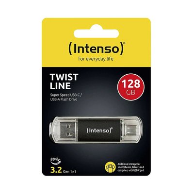 Clé USB 128go TWIST LINE Flash drive 3.2 INTENSO