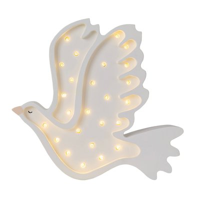 Lampe Veilleuse Colombe blanche LITTLE LIGHTS
