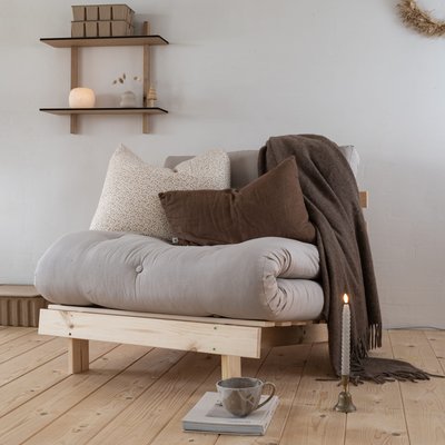 Canapé convertible en pin massif avec futon ROOTS KARUP DESIGN