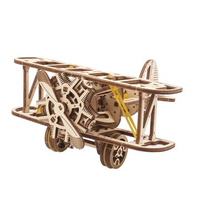 Puzzle 3D Mini biplan UGEARS