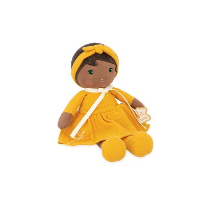 Tendresse - poupée en tissu iris - pêche - 25cm KALOO
