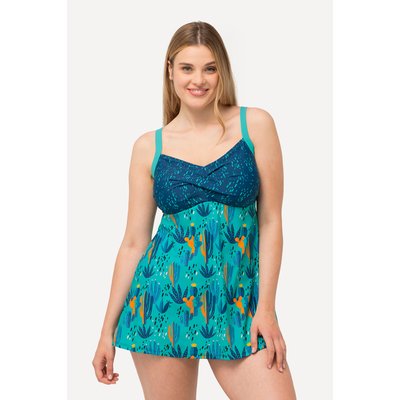 Maillot de bain jupe grande taille top