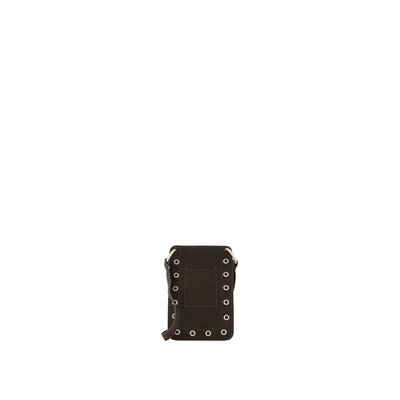 Pochette téléphone cuir œillets IKKS