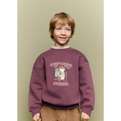 Sweat-shirt coton imprimé MANGO BABY