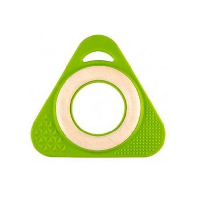 Hochet Triangle Tri0+ vert LITTLE BIG THING