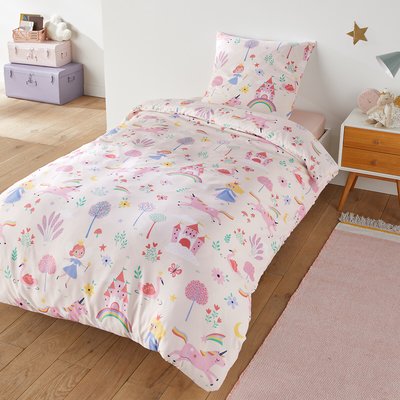 Parure de lit, microfibre recyclée, taie carrée SO'HOME