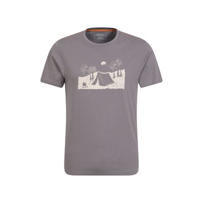 T-shirt CAMPING SKETCH MOUNTAIN WAREHOUSE