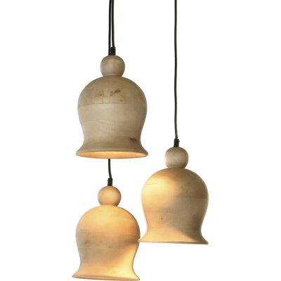 Suspension en bois de manguier  naturel style romantique RECOLLECTION