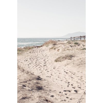 Tableau mer chemin de sable HEXOA