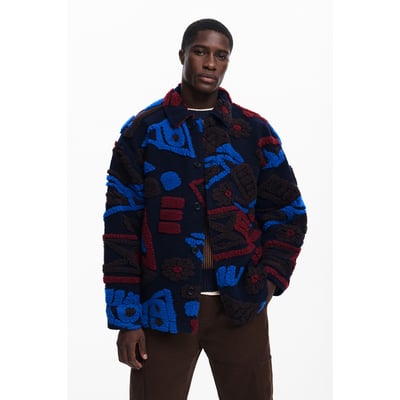 Veste ethnique à reliefs DESIGUAL