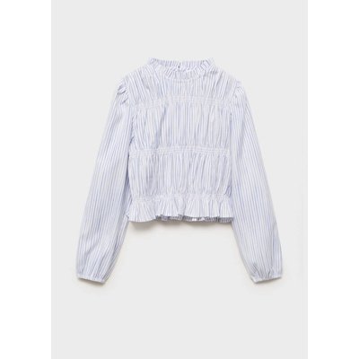 Blouse à rayures en coton MANGO KIDS