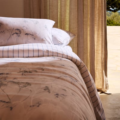Housse de couette en satin, L WATER BLOOM LACOSTE HOME