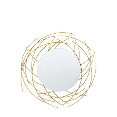 60cm Round Metal Mirror SO'HOME