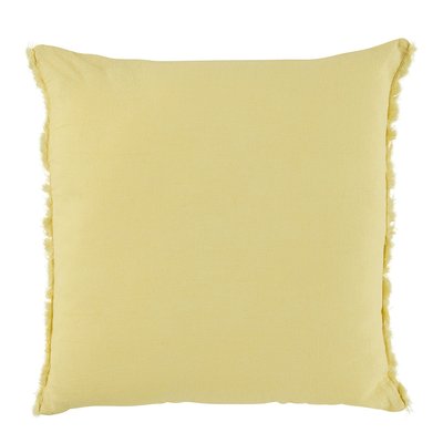 Housse de coussin CHLOÉ lin lavé BLANC D’IVOIRE