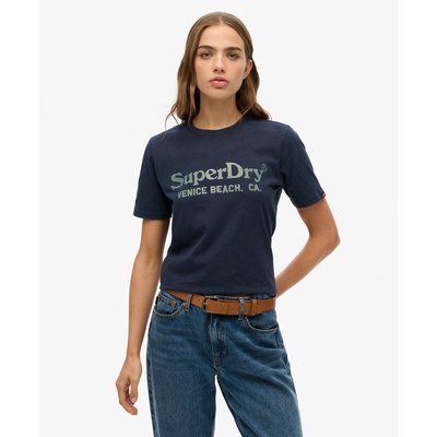 T-shirt décontracté métallisé Venue SUPERDRY