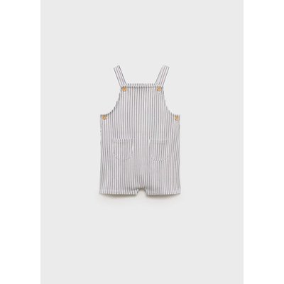 Salopette courte rayures MANGO BABY