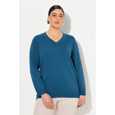 Pull col en V et manches longues ULLA POPKEN