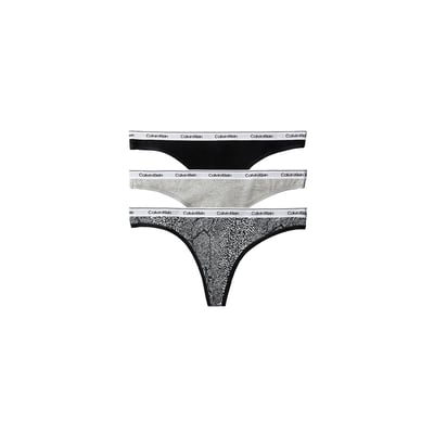 Lot de 3 strings ICON LOGO CALVIN KLEIN UNDERWEAR
