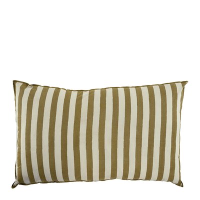 Housse de coussin coton 80x50 BLANC D’IVOIRE