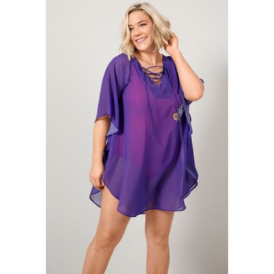 Tunique oversized en mousseline avec col ULLA POPKEN