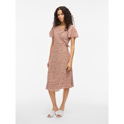 Robe portefeuille longueur midi VILA