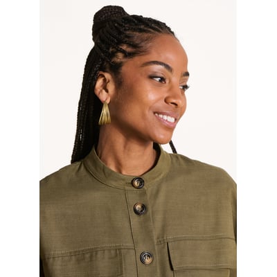 Boucle d'oreilles créoles LA FEE MARABOUTEE