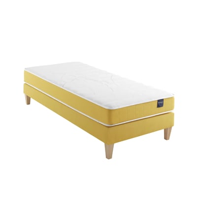 Ensemble matelas mousse, sommier et pieds Aurore 400 SOMEO