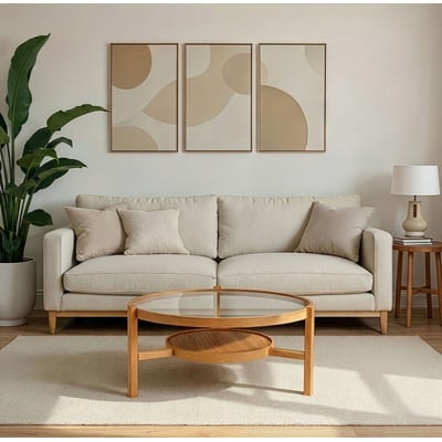 Кофейный столик из массива дерева, Flora / Флора SO'HOME