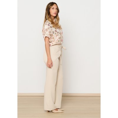 Blouse à sequins et fleurs LOLALIZA