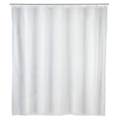 Rideau De Douche Polyester Imperméable - 180x200 Cm, Anti-moisissure, Lavable Machine, œillets Métalliques