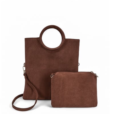 Sac à main et bandoulière en croute de cuir italien CHARLOTTE OH MY BAG