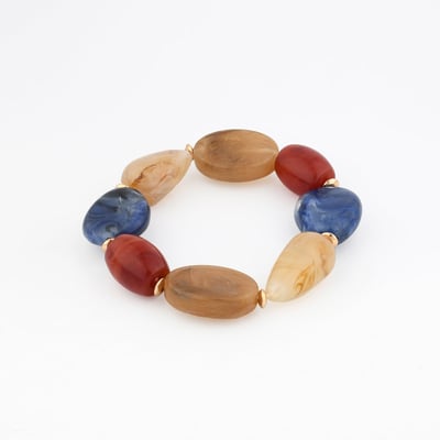 Bracelet perles multicolores BALABOOSTE