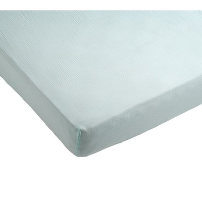 Lot de 2 draps housse rectangle en coton SAUTHON ORIGINAL