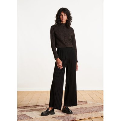 Pantalon cropped en flanelle LA FEE MARABOUTEE