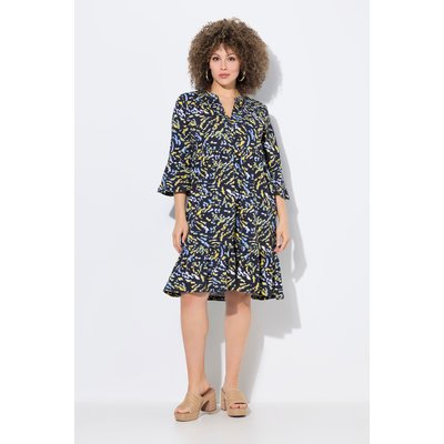 Robe en jersey, col tunisien et manches 3/4 ULLA POPKEN