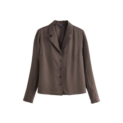 Chemise à manches longues avec col revers NEXT